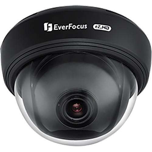 EverFocus 720p HD Indoor Dome Camera with 2.8 - 12mm Lens ED910B