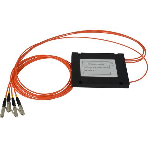 Camplex Singlemode LC Fiber Optic 1x3 Splitter CMX-SM1X3LC-003