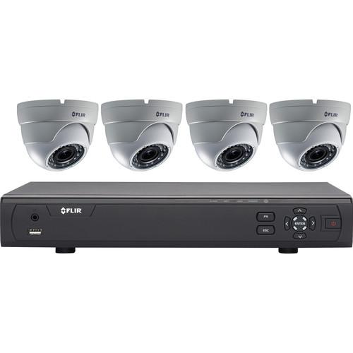 FLIR MPX 3100 Series 4-Channel DVR with 1TB HDD and 4 M31041C4