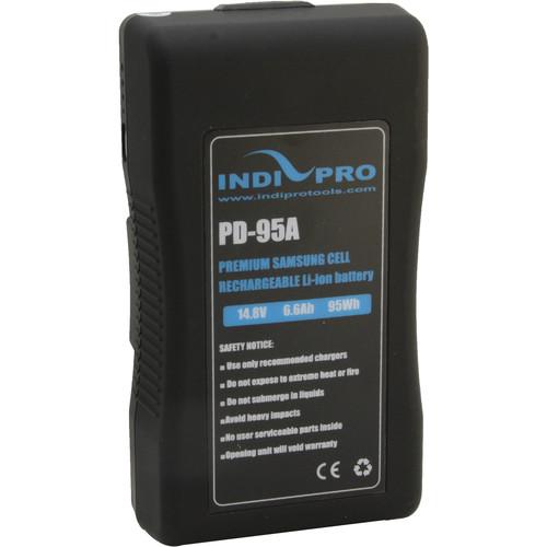 IndiPRO Tools Compact 95Wh Gold-Mount Li-Ion Battery PD95A