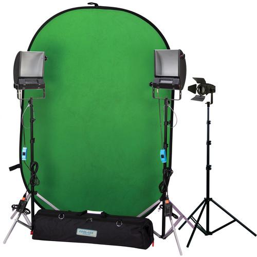 Cool-Lux Hollywood Chroma Key Blue/Green Screen Kit II 945185