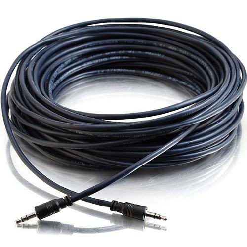 C2G Plenum-Rated 3.5mm Stereo Audio Cable with Low Profile 40522