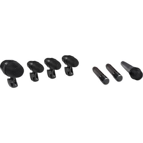 Shure PGADRUMKIT7 7-Piece Drum Microphone Kit PGADRUMKIT7