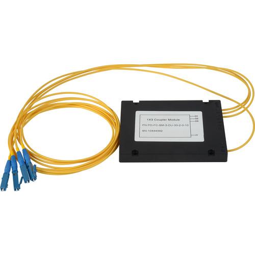 Camplex Singlemode LC Fiber Optic 1x3 Splitter CMX-SM1X3LC-003