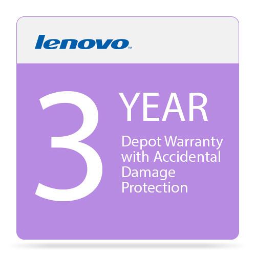 Lenovo 3-Year Depot Warranty with Accidental Damage 5PS0F31382