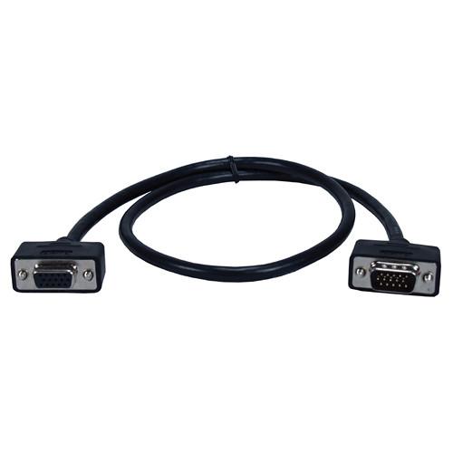 QVS UXGA HD15 Male to HD15 Female Extension Cable CC320M1-75