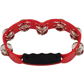 Tycoon Percussion Steel Jingles Plastic Tambourine (Red) TBH-RBS, Tycoon, Percussion, Steel, Jingles, Plastic, Tambourine, Red, TBH-RBS