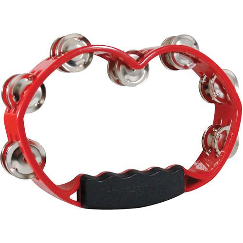 Tycoon Percussion Steel Jingles Plastic Tambourine (Red) TBH-RBS, Tycoon, Percussion, Steel, Jingles, Plastic, Tambourine, Red, TBH-RBS