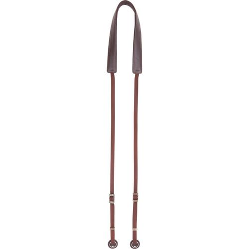 Cecilia Gallery Adjustable Leather Camera Strap (Brown) MFD1141