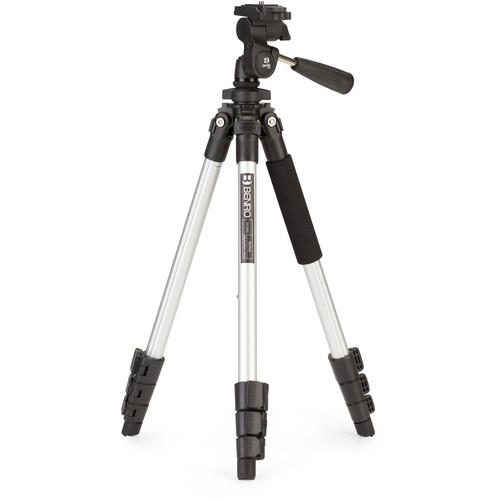 Benro TAC008AP0 Active Aluminum Tripod with P0 3-Way TAC008AP0, Benro, TAC008AP0, Active, Aluminum, Tripod, with, P0, 3-Way, TAC008AP0