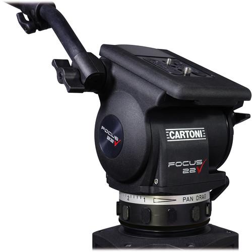 Cartoni  Focus 18 Fluid Head (100mm) HF1800, Cartoni, Focus, 18, Fluid, Head, 100mm, HF1800, Video