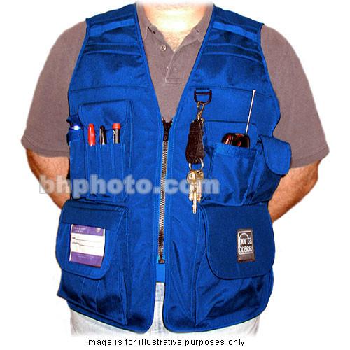 Porta Brace VV-M Videographer Vest (Medium, Blue) VV-M, Porta, Brace, VV-M, Videographer, Vest, Medium, Blue, VV-M,