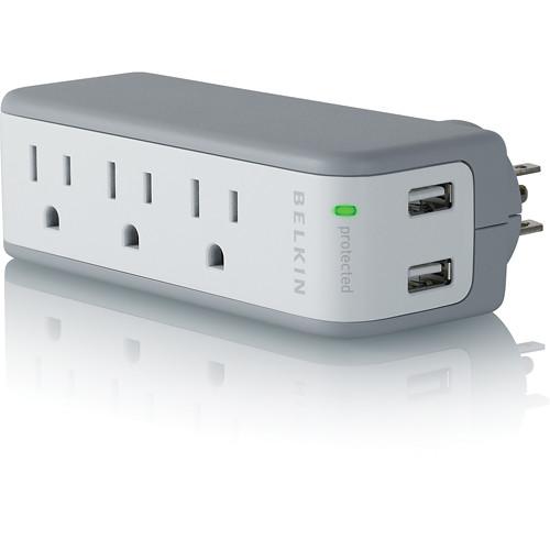 Belkin Mini Surge Protector with USB Charger BZ103050-TVL