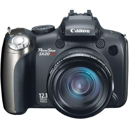 Used Canon PowerShot SX20 IS Digital Camera 3633B030AA