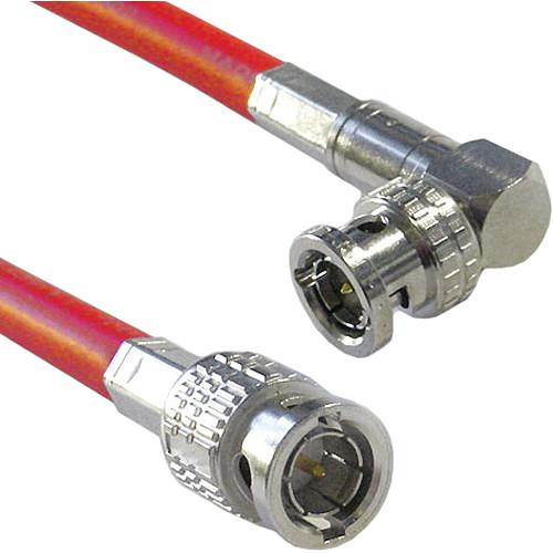 Canare Male to Right Angle Male HD-SDI Video CA6HSVBRA150RD, Canare, Male, to, Right, Angle, Male, HD-SDI, Video, CA6HSVBRA150RD,