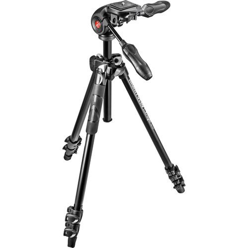 Manfrotto MK290LTA3-3WUS 290 Light Aluminum MK290LTA3-3WUS