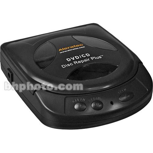  Aleratec DVD CD Motorized Disc Repair Plus System, DVD Repair, CD Resurfacer, Repairs up to 99% Scratched Discs, DVD Cleaner for  Player, Includes Cleaning Solution